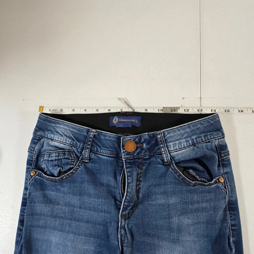 Democracy Ab solution Blue Bootcut Jeans Medium Wash B1221R6YD Womens 6